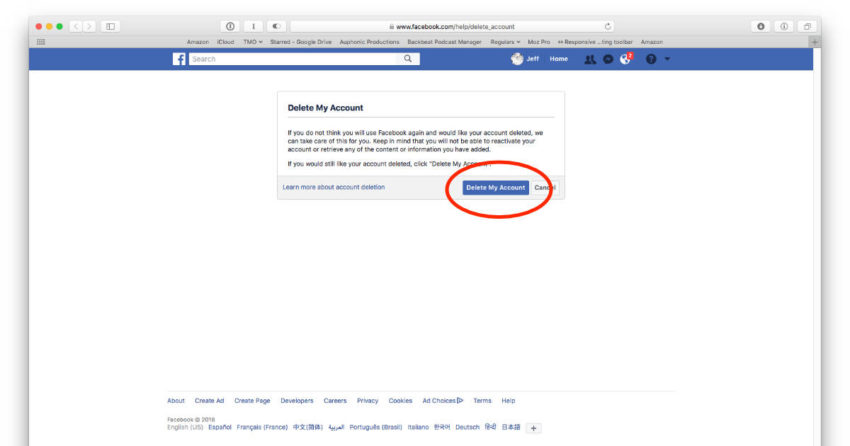 How To Disable Facebook Account Temporarily • LHH